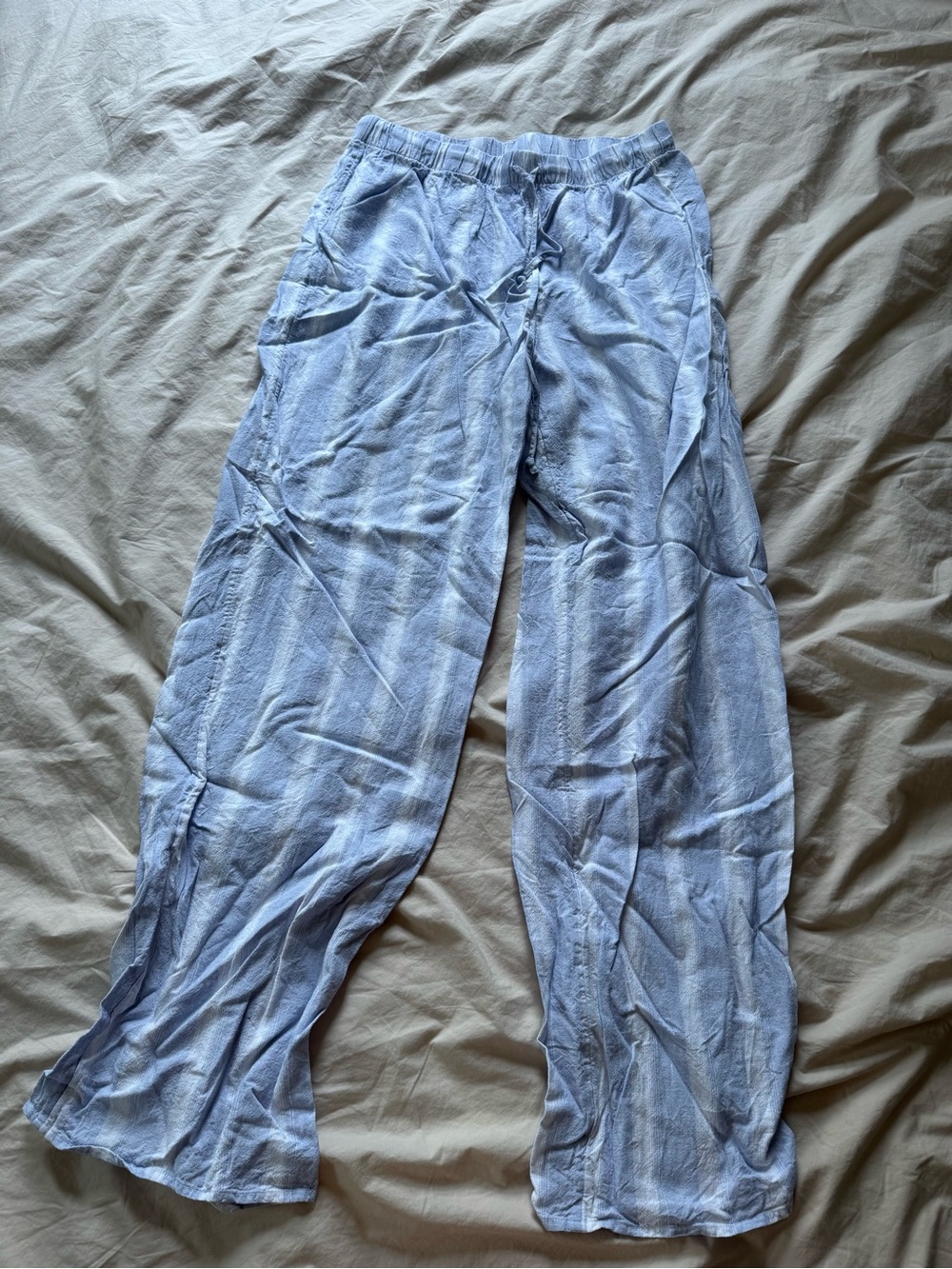 Wilfred striped linen pants size M